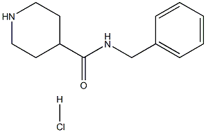 N-Benzyl-4-piperidinecarboxamide  hydrochloride Structure