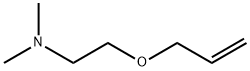 N,N-二甲基-2-丙基-2-烯氧基乙醇胺 结构式