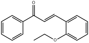 (2E)-3-(2-ethoxyphenyl)-1-phenylprop-2-en-1-one Struktur