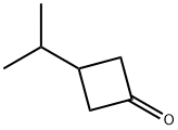 3-(丙烷-2-基)环丁烷-1-酮, 32314-56-0, 结构式