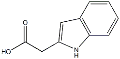 1H-Indoleacetic acid,32536-43-9,结构式