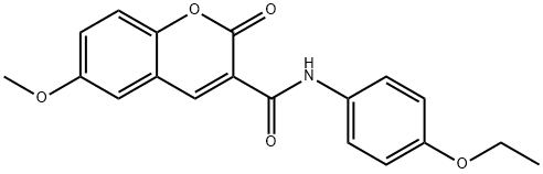 N-(4-ethoxyphenyl)-6-methoxy-2-oxo-2H-chromene-3-carboxamide|