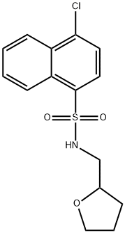 325812-52-0 4-chloro-N-((tetrahydrofuran-2-yl)methyl)naphthalene-1-sulfonamide