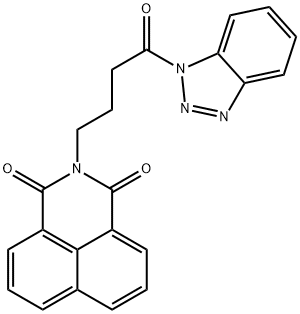 325850-80-4 2-(4-(1H-benzo[d][1,2,3]triazol-1-yl)-4-oxobutyl)-1H-benzo[de]isoquinoline-1,3(2H)-dione