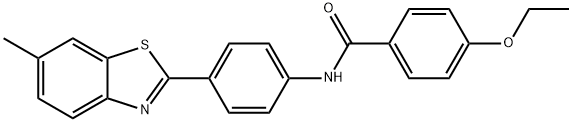 4-ethoxy-N-(4-(6-methylbenzo[d]thiazol-2-yl)phenyl)benzamide Structure