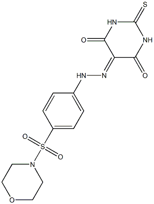5-(2-(4-(morpholinosulfonyl)phenyl)hydrazono)-2-thioxodihydropyrimidine-4,6(1H,5H)-dione|