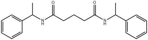 N,N'-bis(1-phenylethyl)pentanediamide|