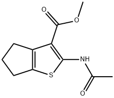 328023-40-1 methyl 2-acetamido-5,6-dihydro-4H-cyclopenta[b]thiophene-3-carboxylate