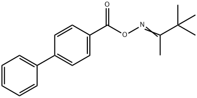 3,3-dimethyl-2-butanone O-(4-biphenylylcarbonyl)oxime,328023-97-8,结构式