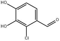 2-chloro-3,4-dihydroxybenzaldehyde,32864-11-2,结构式