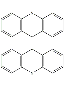 9,9'-Biacridine, 9,9',10,10'-tetrahydro-10,10'-dimethyl- 化学構造式