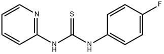 3-(4-fluorophenyl)-1-pyridin-2-yl-thiourea Struktur