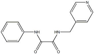 N'-phenyl-N-(pyridin-4-ylmethyl)oxamide Structure