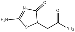 2-(2-imino-4-oxothiazolidin-5-yl)acetamide 结构式