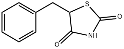 5-Benzyl-thiazolidine-2,4-dione, 33321-31-2, 结构式