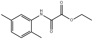 ethyl [(2,5-dimethylphenyl)amino](oxo)acetate 结构式