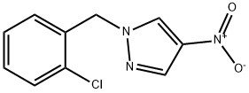 1-[(2-chlorophenyl)methyl]-4-nitro-1H-pyrazole Structure