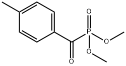 dimethoxyphosphoryl-(4-methylphenyl)methanone Structure