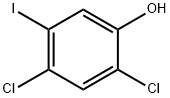 2,4-Dichloro-5-iodo-phenol Structure