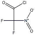 Acetyl chloride, difluoronitro- 化学構造式