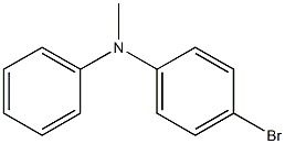 4-溴-N-甲基-N-苯基苯胺, 336190-16-0, 结构式