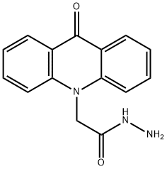 2-(9-oxoacridin-10-yl)acetohydrazide Structure