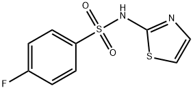 4-fluoro-N-(1,3-thiazol-2-yl)benzenesulfonamide Structure