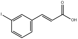 3-(3-iodophenyl)acrylic acid 结构式