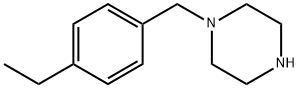 1-[(4-ethylphenyl)methyl]piperazine Struktur