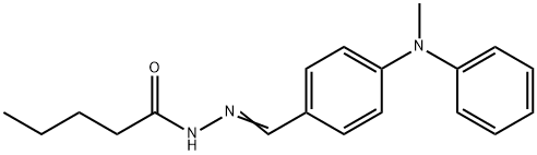 341939-54-6 N-[(E)-[4-(N-methylanilino)phenyl]methylideneamino]pentanamide