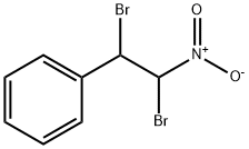 Benzene,(1,2-dibromo-2-nitroethyl)- 化学構造式