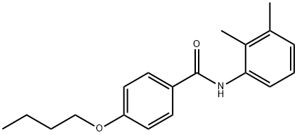 4-butoxy-N-(2,3-dimethylphenyl)benzamide,347909-47-1,结构式