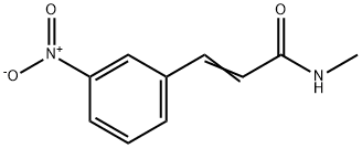 (E)-N-methyl-3-(3-nitrophenyl)prop-2-enamide Structure