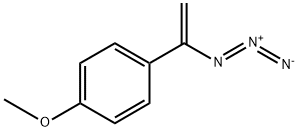 1-(1-Azidoethenyl)-4-methoxybenzene Struktur