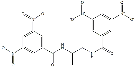 N,N'-1,2-propanediylbis(3,5-dinitrobenzamide),349469-70-1,结构式
