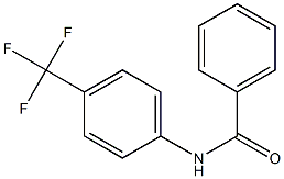 Benzamide, N-[4-(trifluoromethyl)phenyl]- 结构式