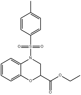 4-(Toluene-4-sulfonyl)-3,4-dihydro-2H-benzo[1,4]oxazine-2-carboxylic acid ethyl ester