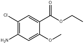 4-氨基-5-氯-2-甲氧基苯甲酸乙酯, 35019-78-4, 结构式