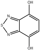 2,1,3-Benzothiadiazole-4,7-diol Structure