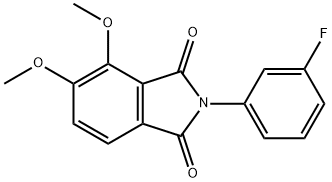 352692-54-7 2-(3-fluorophenyl)-4,5-dimethoxyisoindoline-1,3-dione