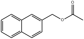 naphthalen-2-ylmethyl acetate Struktur