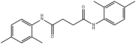 N,N'-bis(2,4-dimethylphenyl)succinamide Structure