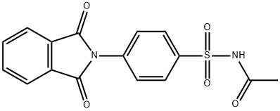 N-{[4-(1,3-dioxo-1,3-dihydro-2H-isoindol-2-yl)phenyl]sulfonyl}acetamide|