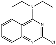 2-chloro-N,N-diethylquinazolin-4-amine 结构式