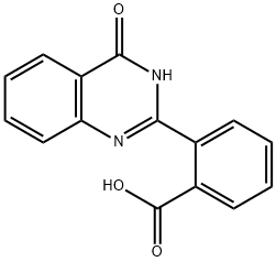 2-(4-Oxo-3,4-dihydro-quinazolin-2-yl)-benzoic acid Structure