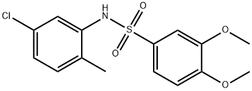 357296-48-1 N-(5-chloro-2-methylphenyl)-3,4-dimethoxybenzenesulfonamide