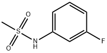 N-(3-fluorophenyl)methanesulfonamide Structure