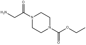 ethyl 4-(2-aminoacetyl)piperazine-1-carboxylate,359821-46-8,结构式