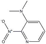 N,N-Dimethyl-2-nitropyridin-3-amine Struktur