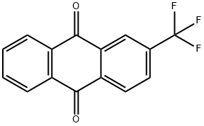 9,10-Anthracenedione, 2-(trifluoromethyl)- Structure